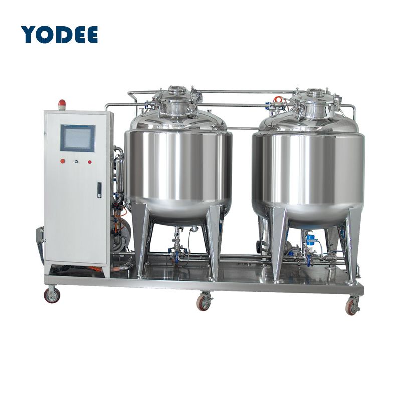 1 Automatic Clean In Place Factory For Food  Cosmetic  Dairy Industry