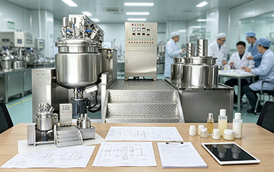 How to Choose Suitable Vacuum Emulsifier Capacity for New Cosmetic Factory Projects