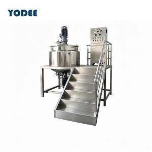 500L Stainless Steel Mixing Kettle with Electric Heating, Homogenizer, Stirring – CE