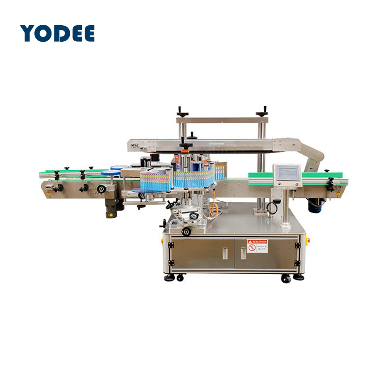 automatic position double side labeling machine for flat ( (3)