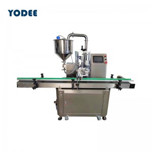 High speed automatic single head liquid jar filling machine