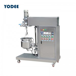Vacuum emulsifier lotion homogenizer mixer