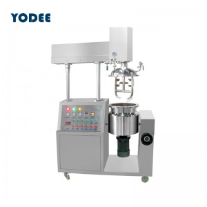 Vacuum emulsifier lotion homogenizer mixer