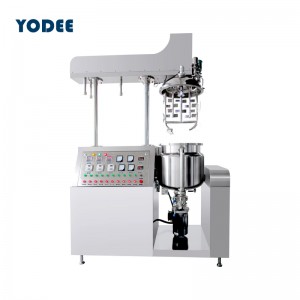 Vacuum emulsifier lotion homogenizer mixer
