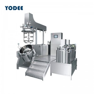 Vacuum emulsifying mayonnaise homogenizer mixer making machine