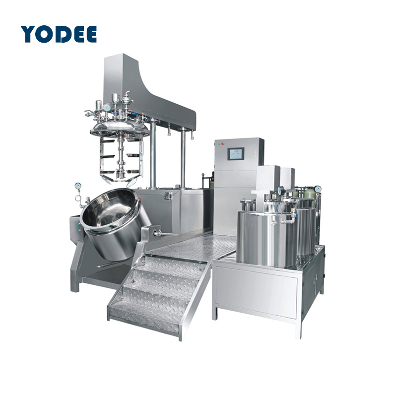 Vacuum emulsifying mayonnaise homogenizer mixer making machine