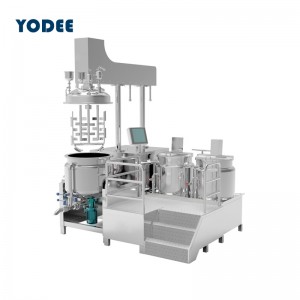 Vacuum emulsifying mayonnaise homogenizer mixer making machine