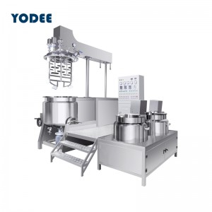 Vacuum emulsifying mayonnaise homogenizer mixer making machine