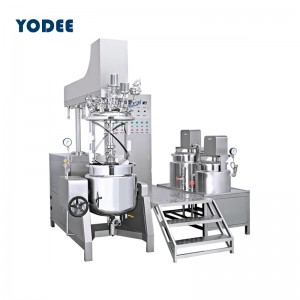 Vacuum homogenizer cosmetic cream making machine